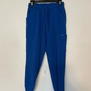 Jaanuu Women’s Royal Blue Scrub Joggers